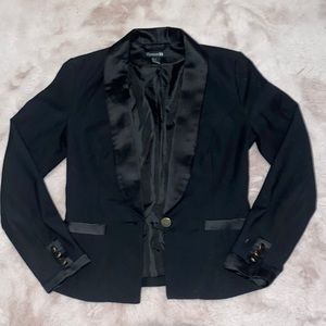 Black suit jacket